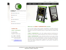 Tablet Screenshot of cobalt.com.sa
